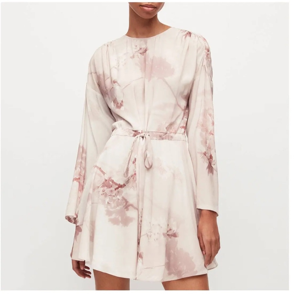 All Saints Pink Cassandra Ume Dress